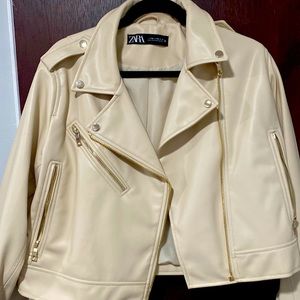 Off-White leather Jacket